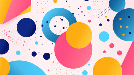 Colorful background, AI generated Imageの素材