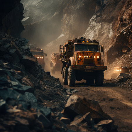 Mining, AI generated Imageの素材