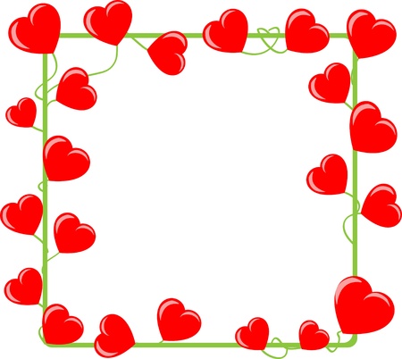 Frame of Heartsのイラスト素材