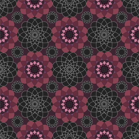 Vector seamless pattern. Modern stylish texture.のイラスト素材