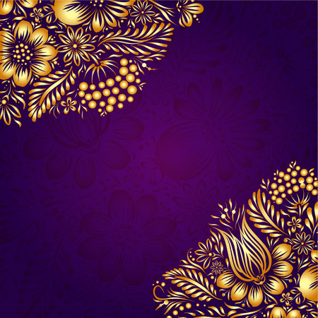 Template frame design for card, invitation. Ukrainian traditional style. Vector eps10.のイラスト素材