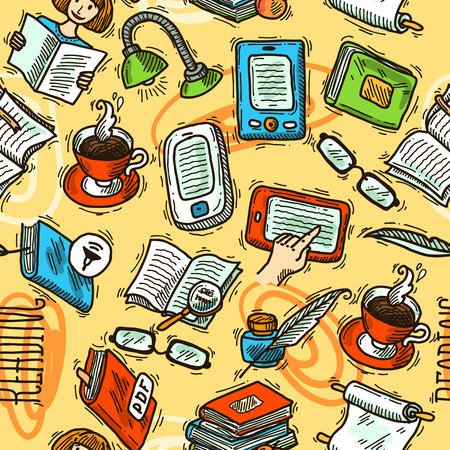 readingのイラスト素材