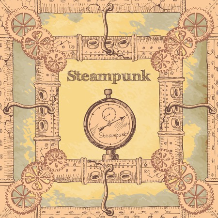 steampunkのイラスト素材