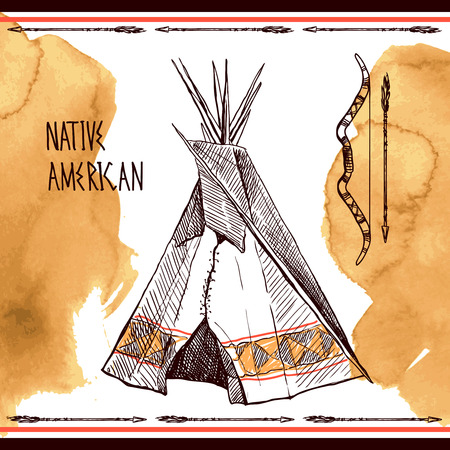 native americanのイラスト素材