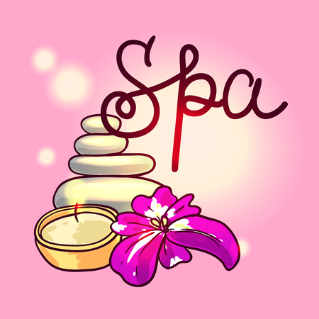 illustration spa for your designのイラスト素材