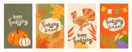Thanksgiving Day. Vector illustration for your design.のイラスト素材