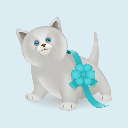 newborn kittenのイラスト素材