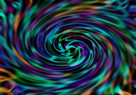 abstract background, texture, colored blurred spiral funnelの写真素材