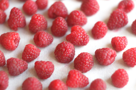 Fresh raspberry backgroundの写真素材