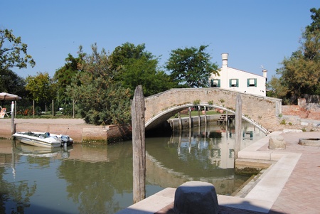 trip to Venice and the islands of Murano, Burano and Torcello in Augustのeditorial素材