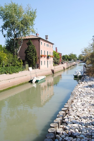 trip to Venice and the islands of Murano, Burano and Torcello in Augustのeditorial素材