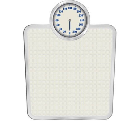 where people weigh the balance in the dietのイラスト素材