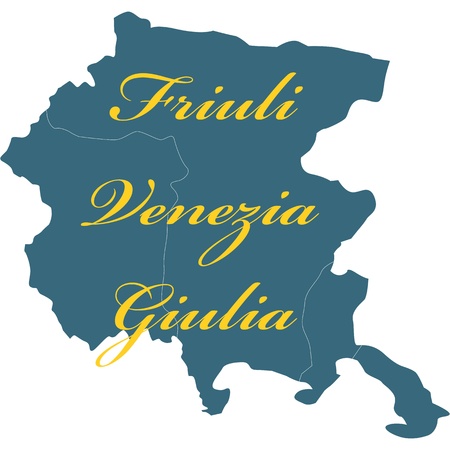 map of italyのイラスト素材