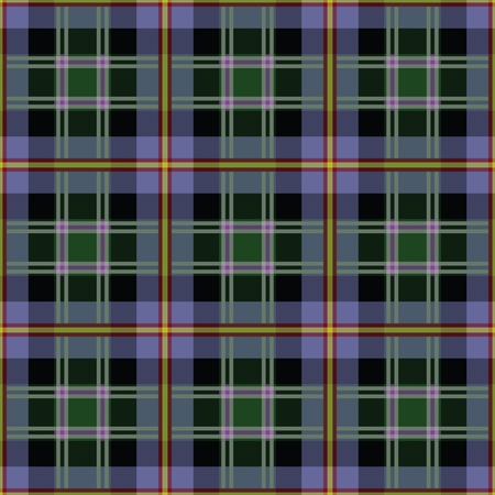 Colorado State Tartan. Colorado seamless patternのイラスト素材