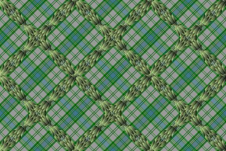 Ð¡lassic plaid patterned overlay. New cell design option. The basis is Laxey (Centenary) tartan