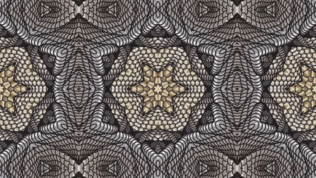 Abstract brown background is computer graphics and can be used in the design of textiles, in the printing industry, in a variety of design projectsの写真素材