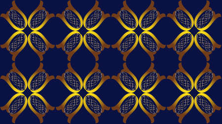 Abstract symmetric background with color patterns