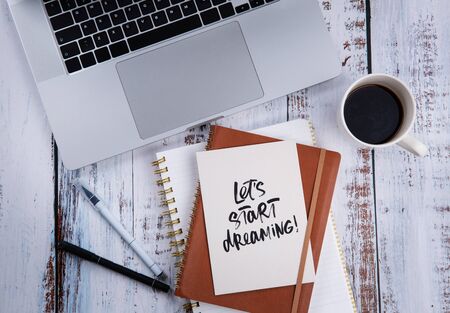 Studying on a computer or distance learning and working through the Internetの写真素材