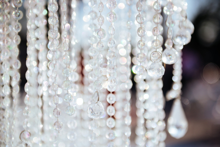 Chrystal chandelier close-up.の写真素材