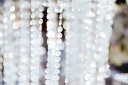 Chrystal chandelier close-up.の写真素材