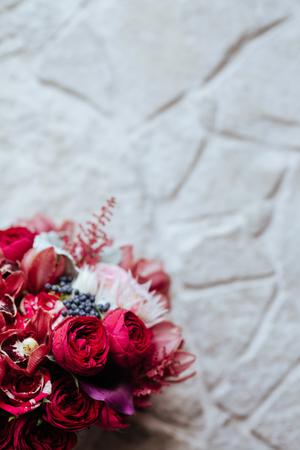 flowers bouquet arrange for decoration iの写真素材