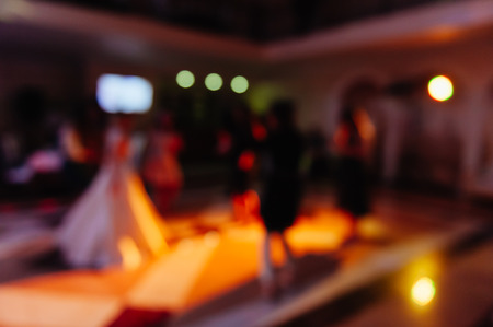 Blurry cocktail party backgroundの写真素材