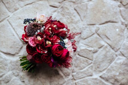 flowers bouquet arrange for decoration iの写真素材