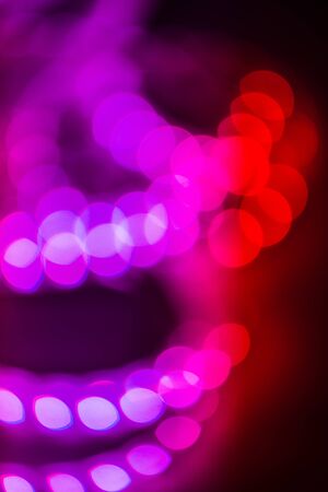 Abstract circular bokeh backgroundの写真素材