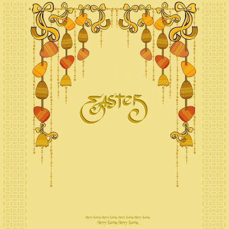 happy easter egg backgroundのイラスト素材