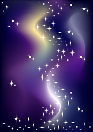 Abstract night background. Vector illustration.のイラスト素材