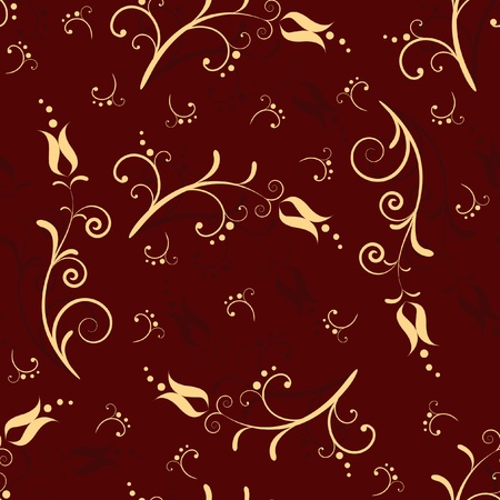 Floral background. Seamless. Vector illustrationのイラスト素材