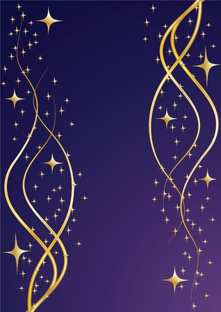 Night background.  Vector  illustrationのイラスト素材