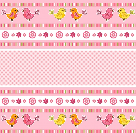 Set pink ribbon    のイラスト素材