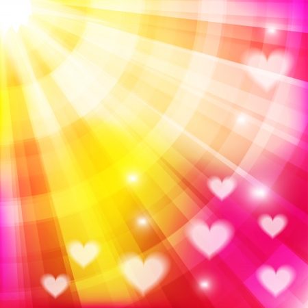 Valentine s background with heart  Vector illustration のイラスト素材