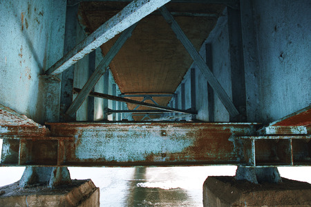 Rusty Bridgeの写真素材