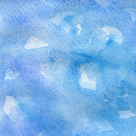 watercolor texture transparent marble blue color. watercolor abstract backgroundの写真素材