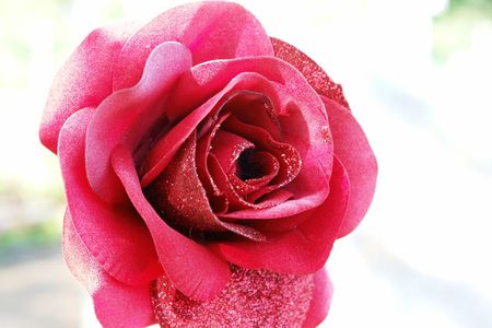rose, artificial flowerの写真素材