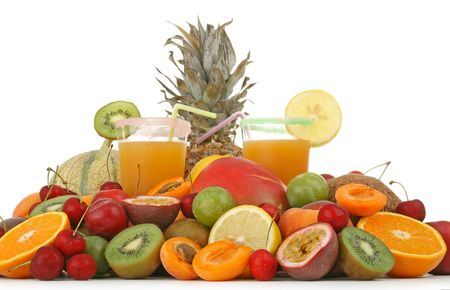 cocktail of fruitsの写真素材