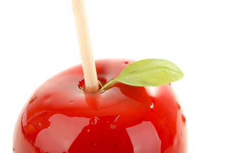 toffee appleの写真素材