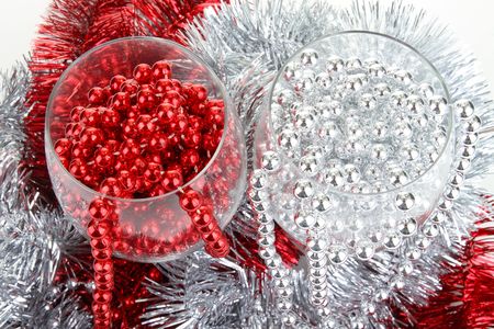 christmas glassの写真素材