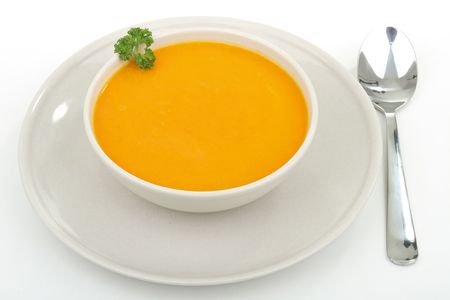 bowl of soupの写真素材