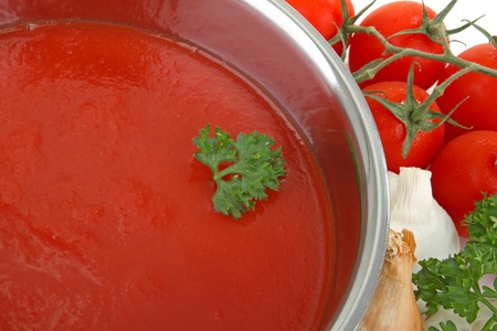 tomato sauceの写真素材