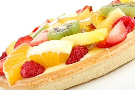 fruit tartの写真素材