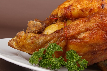 roast chickenの写真素材
