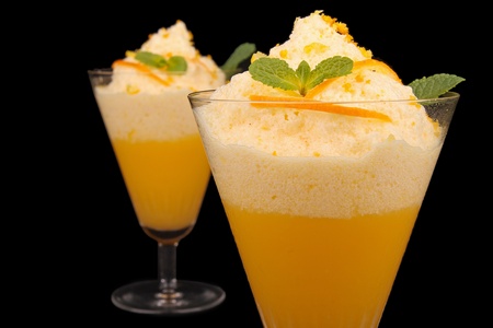 dessert, fruit mousseの写真素材