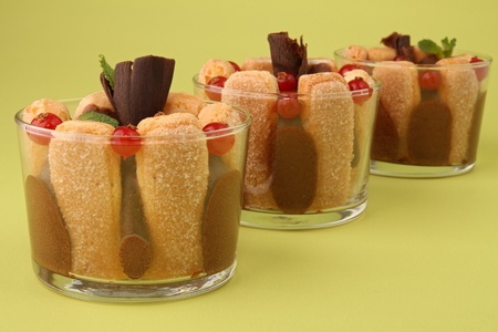 chocolate dessertの写真素材