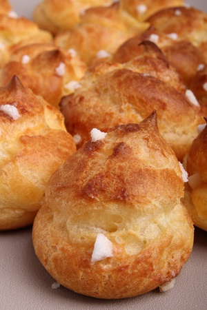 group of puff pastryの写真素材