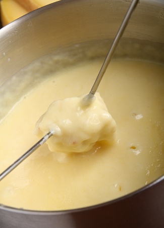 cheese fondueの写真素材