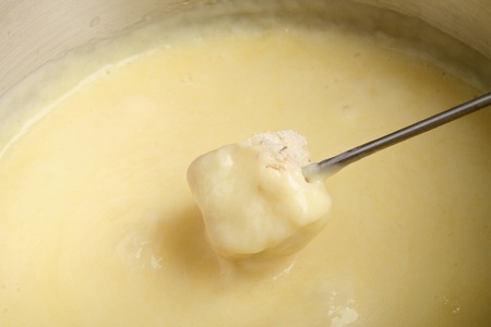cheese fondueの写真素材