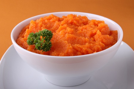 carrot pureeの写真素材